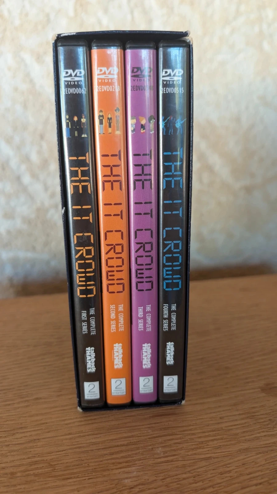 box set DVD The IT Crowd series 1 4 complete import UK VO ST English – photo 2